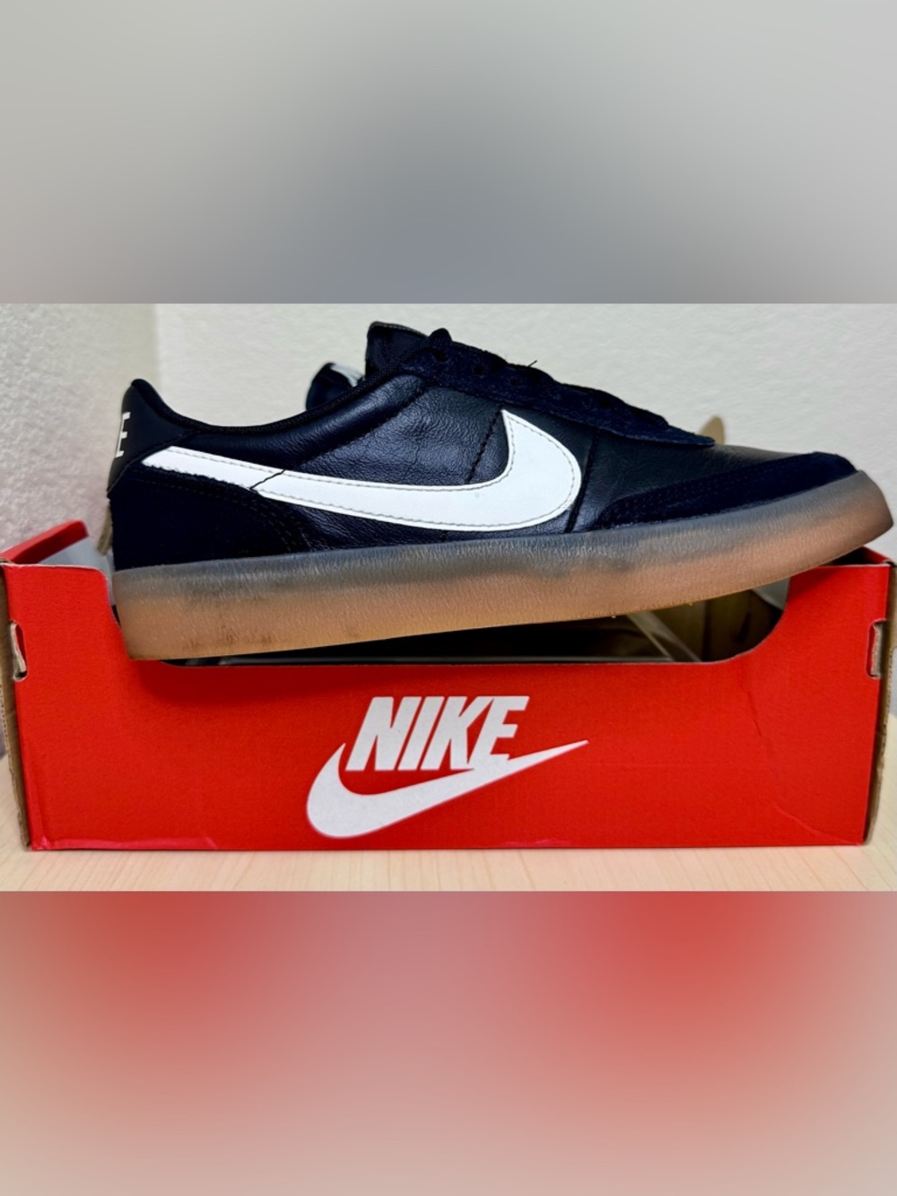 Nike Killshot 2 Sneakers Black Sail Gum Sole Women’s 7